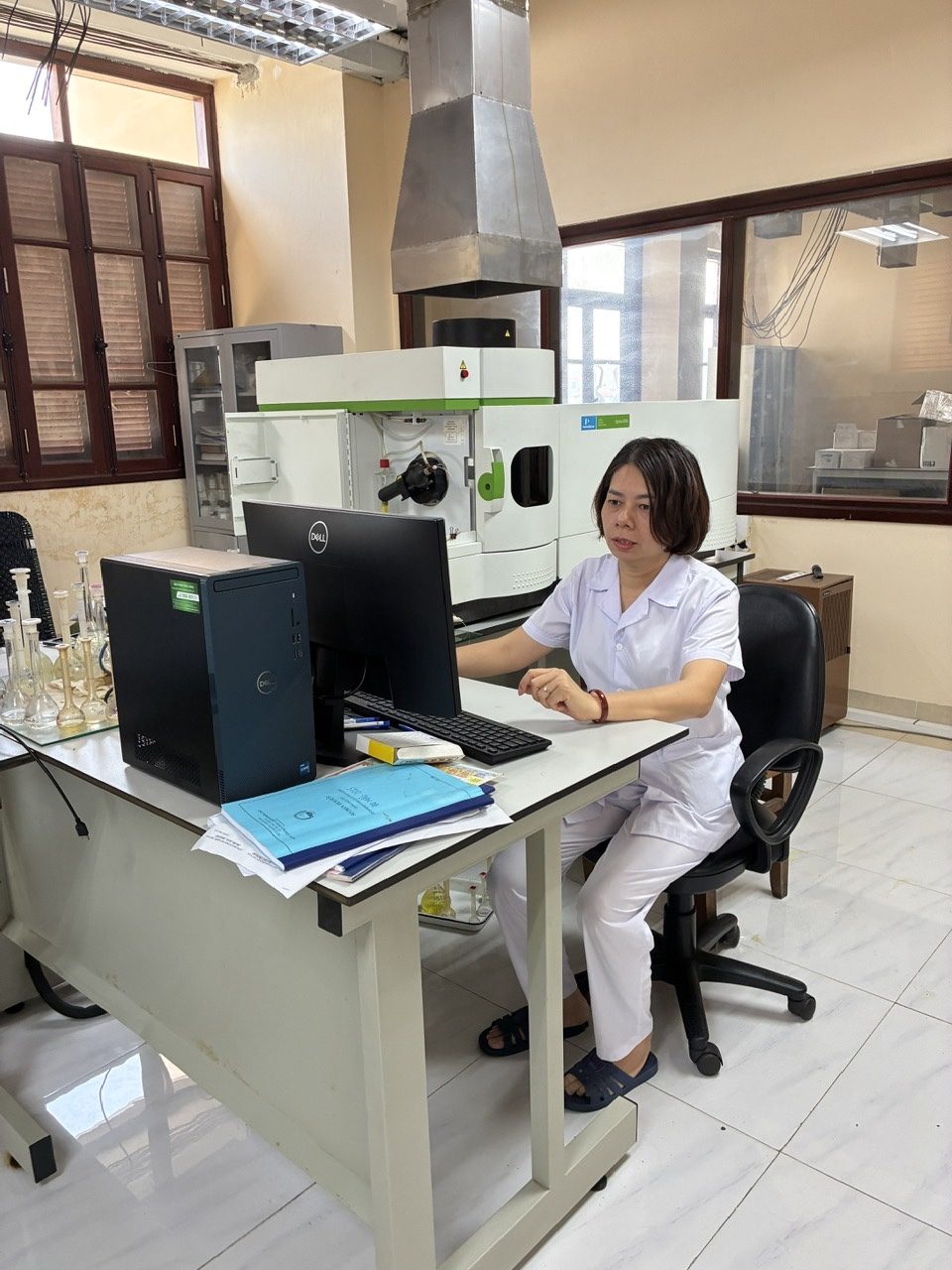 Phân tích mẫu bằng máy ICP-OES