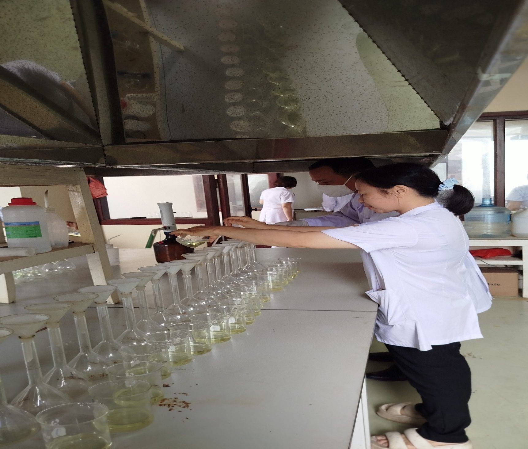 Công tác phá mẫu